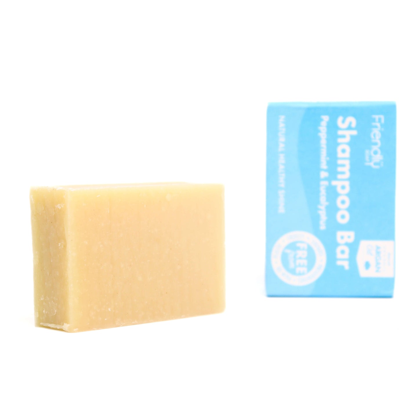 Vegan & Eco-Friendly Peppermint Shampoo Bar with Eucalyptus. Discover sustainable beauty brands with Eco Skincare